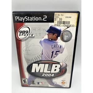 MLB 2004 (PlayStation 2, 2003) Complete Tested